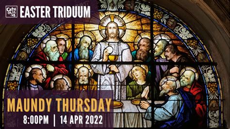 holy thursday mass 2022 online